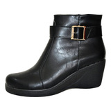 Botas Taco Chino Mujer Eco Cuero 