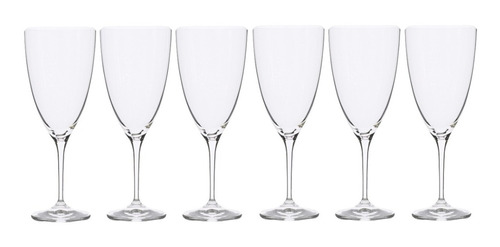 Juego De 6 Copas De Cristal Vino Tinto 480ml Kate | Cx-112