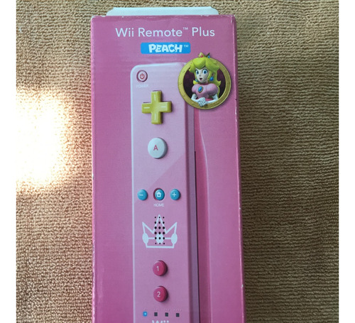 Control Inalámbrico Nintendo Wii Remote Plus Peaches Peaches