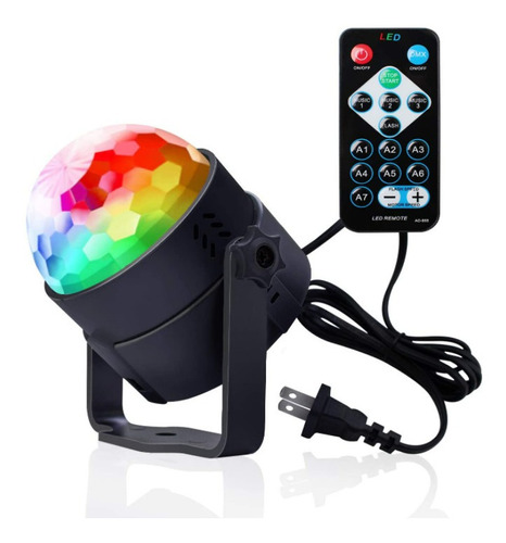 Luces Led De Fiesta Activadas Por Sonido Rgb