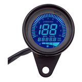 Painel Digital Velocímetro Tacômetro Odômetro Universal Moto