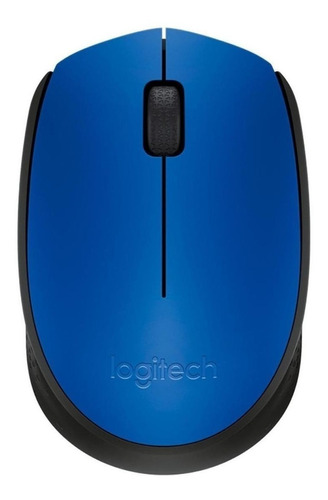 Mouse Logitech Inalambrico Optico M170 Azul/negro 910-004800