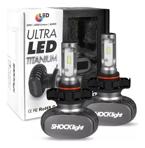 Kit Ultraled Titanium Shocklight 10000lumens 12/24v