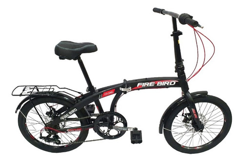 Bicicleta Plegable Fire Bird Rodado 20 Acero