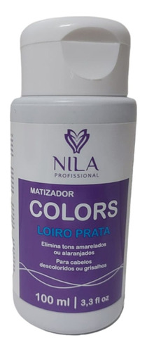 Nila Colors Matizador Loiro Prata 100g