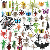 Doitem Figuras De Juguete De Insectos Para Ninos, Paquete De