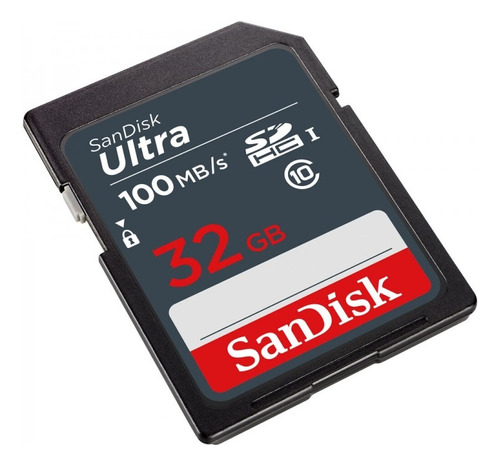 Cartão De Memória 32gb Sdhc Ultra 100mbs Original Sandisk