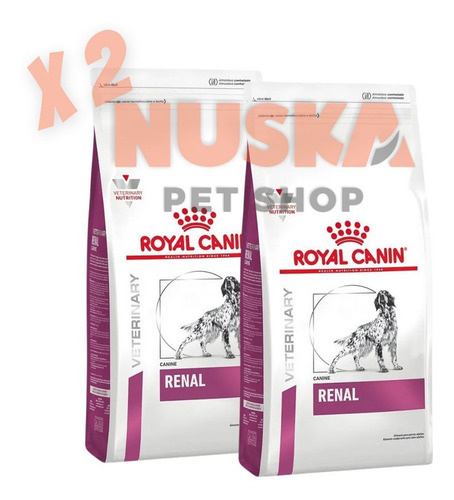 Royal Canin Renal Dog 1.5 Kg X 2 Unidades Perro Nuska