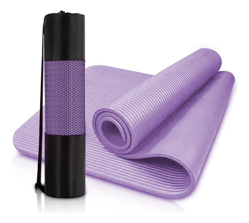 Colchoneta Mat Caucho De Nitrilo Yoga Pilates Camping Gym