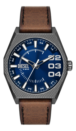 Diesel Scraper Reloj Para Hombre Con Pulsera De Acero Inoxi