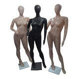 Maniquies Dama Plastico Facetado Talle 44