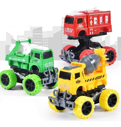 Monster Truck 4x4 Camion A Friccion Regalo Navidad Juguete