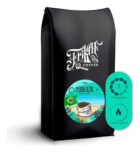 Café Pedra Azul 100% Arabigo - Tostado Natural 1/2 Kg Frikaf