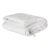 Refil Edredom Para Duvet Queen 2,60 X 2,50 - Enchimento Leve Cor Branco