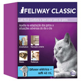 Feliway Classic Ceva Difusor Elétrico + Refil 48 Ml