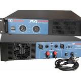 Amplificador Potência New Vox Pa 2400 - 1200w Rms