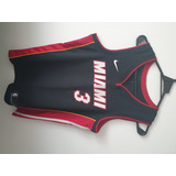 Camiseta Nike Miami Heat Wade Original Usa