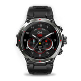 Smartwatch Zeblaze Stratos 2 Gps Preto Cor Da Caixa Prateado