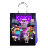 6 Bolsas Sorpresa Dulces Cumpleaños Minecraft #5