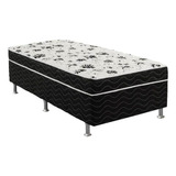 Cama Box Conjugado Solteiro: Colchão Ortopédico Union(88x18