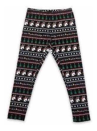 Leggings Niñas Navidad Y Unicornios