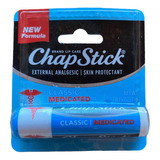 Protector Balsamo Labial Chap Stick Medicado X 4g