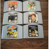 Lote 6 Jogos Nintendo 64 Originais 