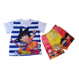 Conjunto Deportivo Para Niños De Dragon Ball Goku - H