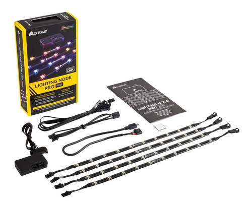 Corsair Kit Lighting Node Pro 4 Tiras De 41 Cm De Led Rgb