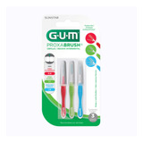 Escova Interdental Mixed Kit C/ 3un Tamanhos Diferentes Gum