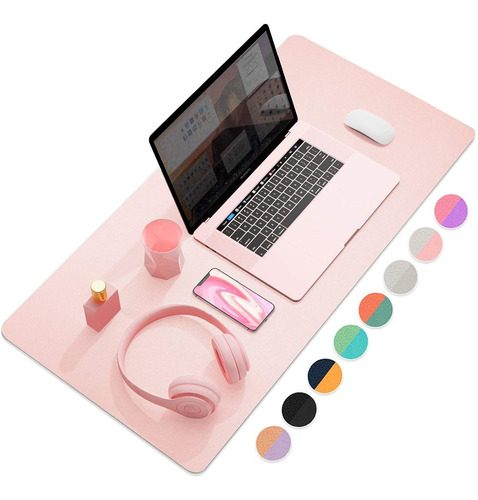 Mouse Pad Rosa 80x40 Cm Para Escritorio Impermeable