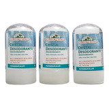Pack 3 Desodorantes Naturales Piedra De Alumbre Corpore Sano