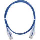Cable De Parcheo Slim Utp Cat6 - 1 Metro, Azul, Diámetro