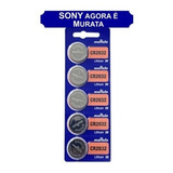 Bateria Lithium Cr2032 3v Sony Cartela 30 Unidades Plac Mãe