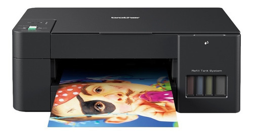 Impresora Multifunción Brother Dcp-t220 Sistema Continuo Pc Color Negro