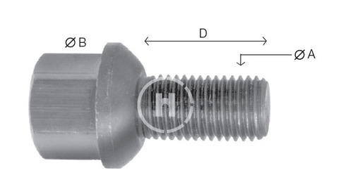 Birlo De Rueda Hercules Volkswagen Caribe 1.8 85-87 Kit - 4