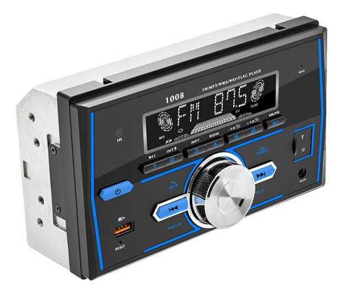 Rádio De Carro 2 Din Bluetooth Usb Mp3 Player 7 Cores