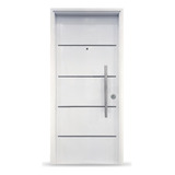 Puerta De Abrir Izquierda Barmetal Platí Ac Blanco 80 3130pf