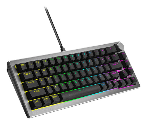 Teclado Mecánico Inalámbrico Cooler Master/gris Espacial