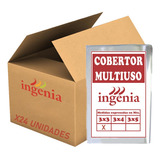 Cobertor Plástico Multiuso 24 Unidades 3x3 Mts Pvc Ingenia