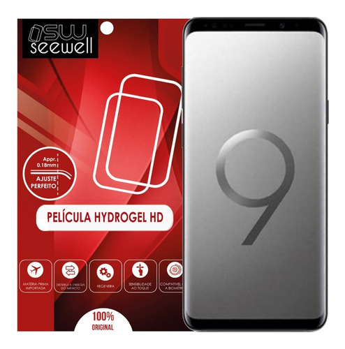 Película Frontal Hydrogel Hd Anti Impacto Galaxy S9 Plus