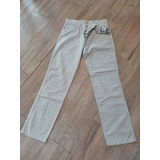 Pantalon Gabardina Corte Jean Cuadro