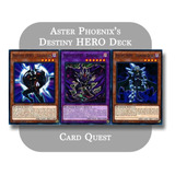 Yugioh!!! Deck Destiny Hero Com 59 Cartas