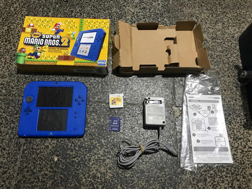 Nintendo 2ds En Caja Con Super Mario Maker Y 2gb