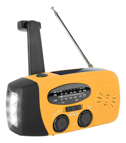 Radio Set Light Radio Con Función Led Bank Emergency Power