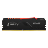 Memoria Ram Gamer Ddr4 8gb 3200mhz Kingston Fury Beast Rgb