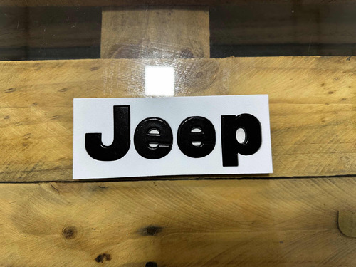 Emblema Letra Jeep Foto 2