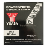 Bateria Yuasa Sellada Gel Yt5a Medida De Yb5l-b 12n5-3b