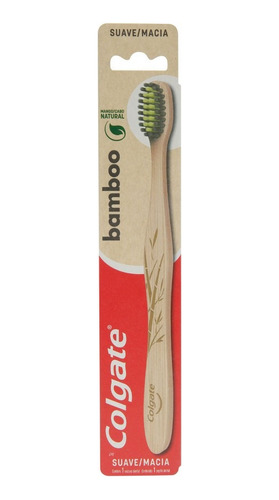 Colgate Cepillo Dental Bamboo Suave 1und