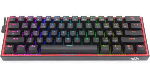 Teclado Gamer Wireless Redragon Fizz Pro K616-rgb Sw Red Neg